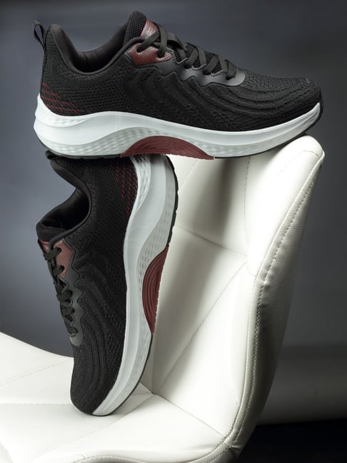 Action Men's Black Running Shoes-picture-11