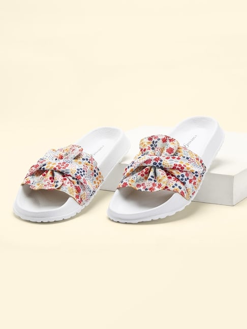 Forever Glam by Pantaloons Women's Multicolor Slides-picture-33