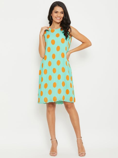 Polka dot tube outlet dress