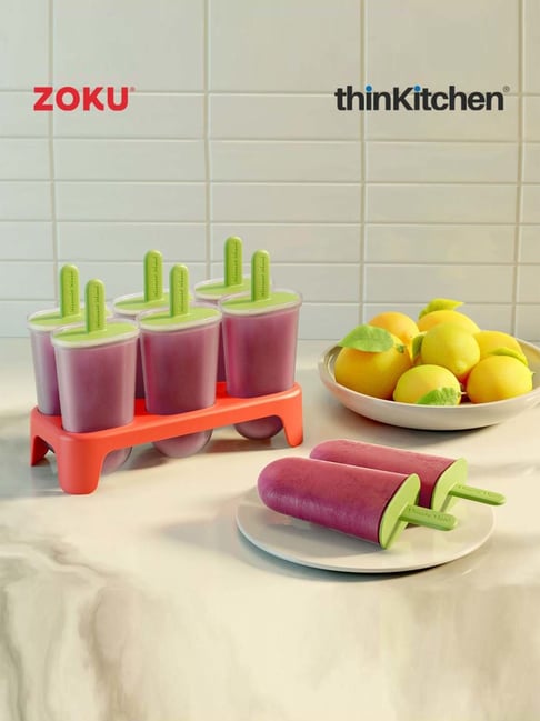 Zoku Red Plastic Minute Maid Red Pop Mold (0.073 L)