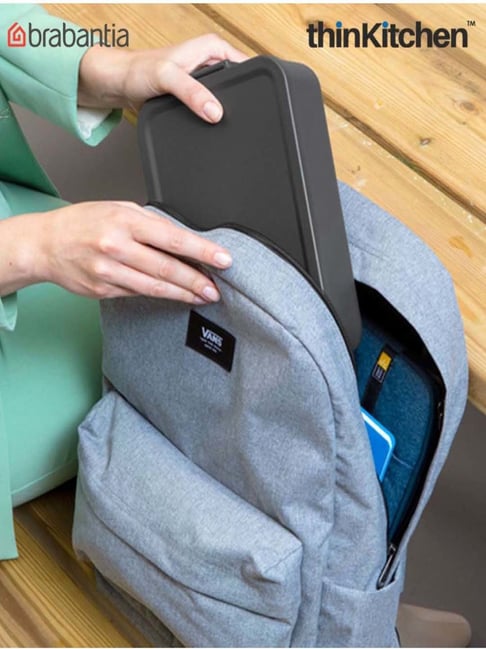 Brabantia Dark Grey Plastic Make & Take Large Lunch Box (2 L)-picture-30