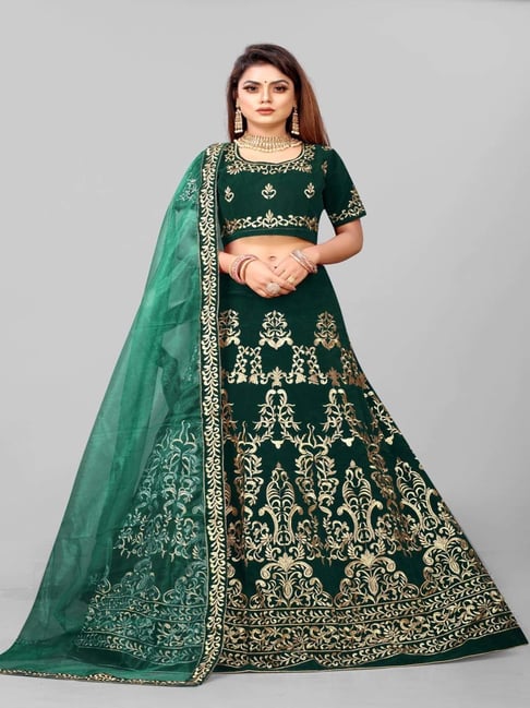 Semi Stitched Lehengas - Buy Semi Stitched Lehenga Cholis Online – Koskii