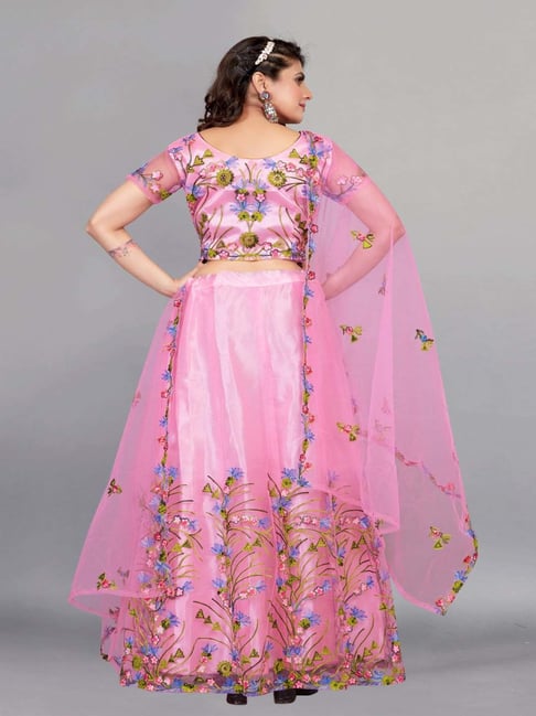 Buy Soft Pink Wedding Lehenga Choli With Handwork Embroidery In USA, UK,  Canada, Australia, Newzeland online