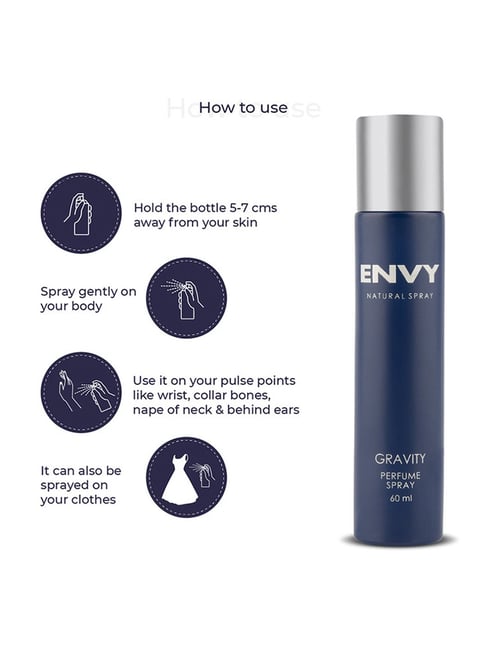 Buy ENVY Gravity Eau de Parfum Natural Spray for Men 60 ml at
