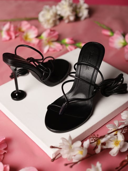 Buy Flat N Heels Women's Silver Gladiator Stilettos for Women at Best Price  @ Tata CLiQ