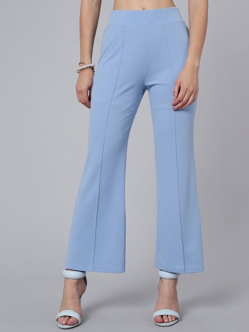 Stylish Cotton Sky Blue Solid Trouser For Men at Rs 696 | Men Cotton  Trousers, Men Soft Cotton Pants, मेन्स कॉटन पैंट - Shoppykart, Surat | ID:  27402767291
