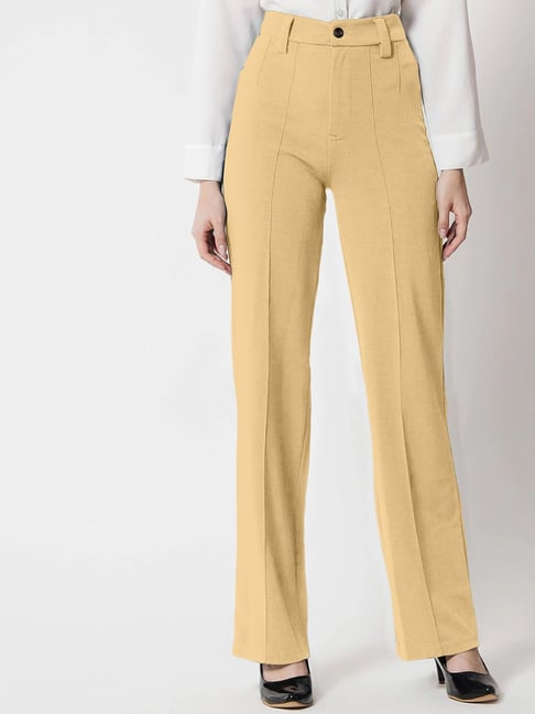 Honey Women Beige Trousers - Selling Fast at Pantaloons.com