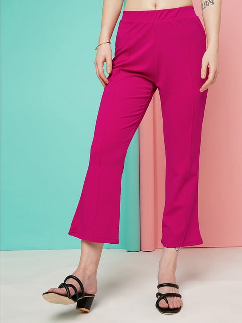 Buy Pink Trousers  Pants for Women by KOTTY Online  Ajiocom