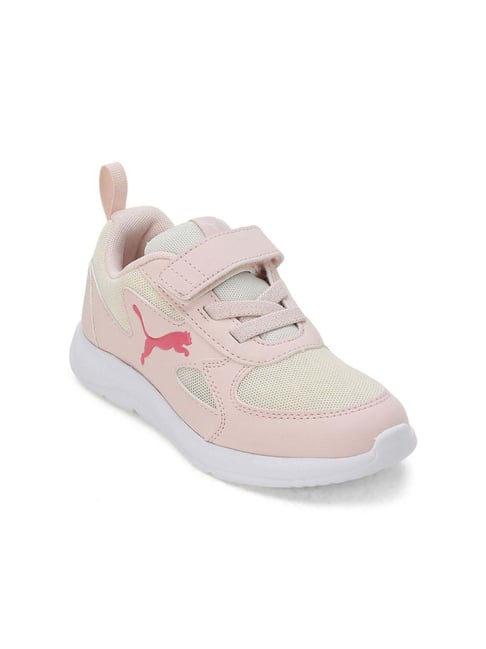 Puma pink velcro clearance shoes