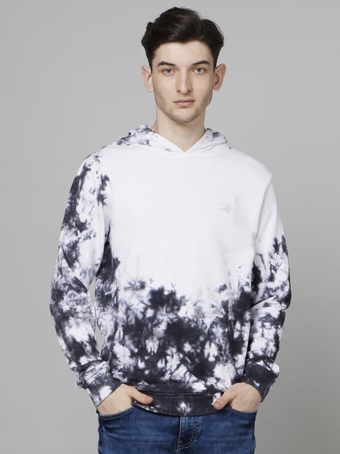 White cotton sweatshirt for tie dye sale