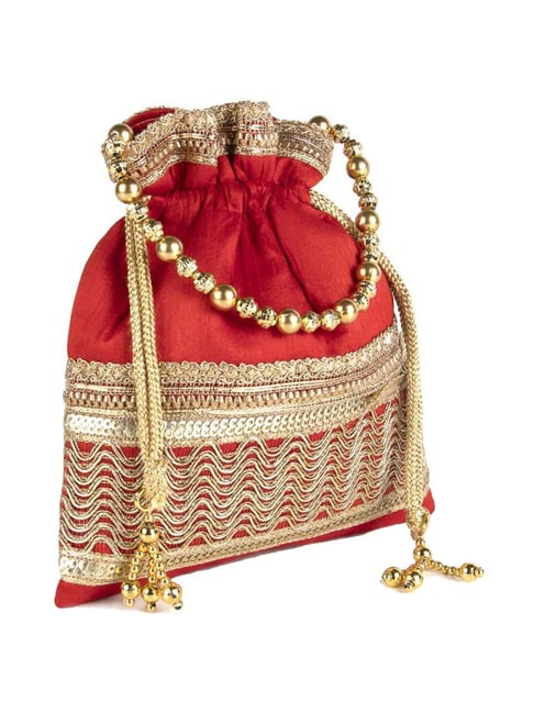 Amosfun Antique Clutch Purse Red Vintage Handbad India | Ubuy