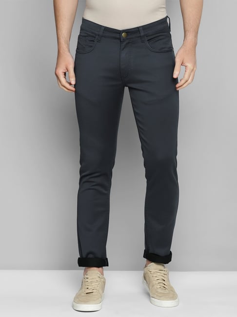 Allen cooper Grey Regular Fit Jeans-picture-37