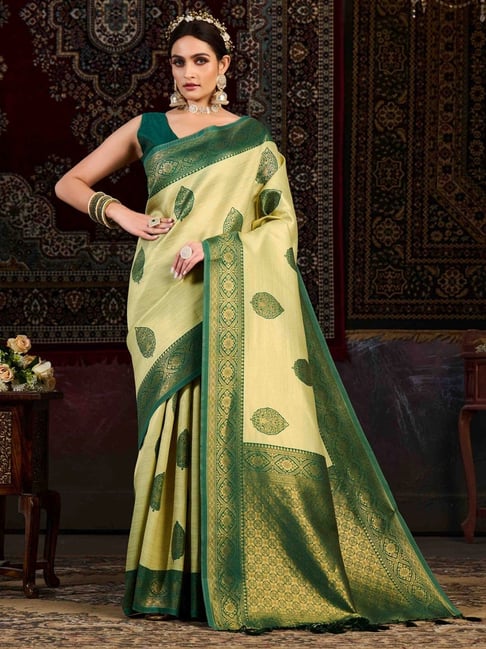 Cotton silk saree- Buy Cotton Silk sarees online at best price | Byhand