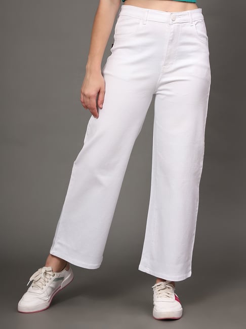 Details more than 68 zara white jeans latest