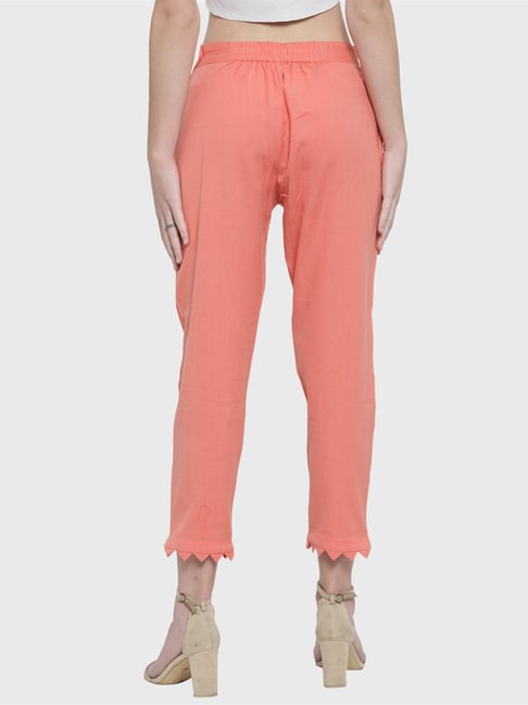 ASOS DESIGN tapered suit pants in peach | ASOS