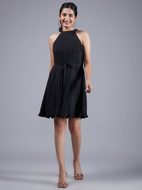 Buy Black Sleeveless Cotton Jersey Midi Summer Dress from the Next UK  online shop