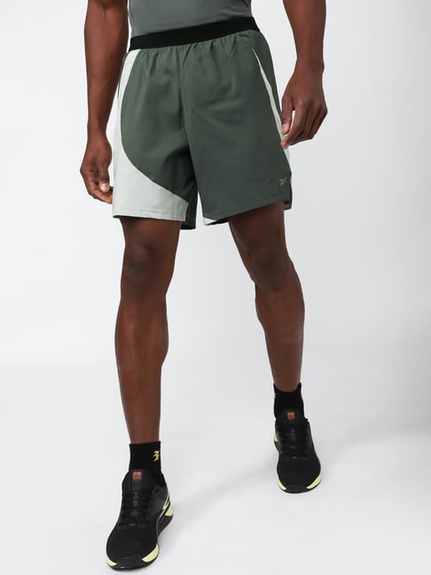 Basketball Shorts Reebok Gym Shorts Mens Men Regular Fit Knit