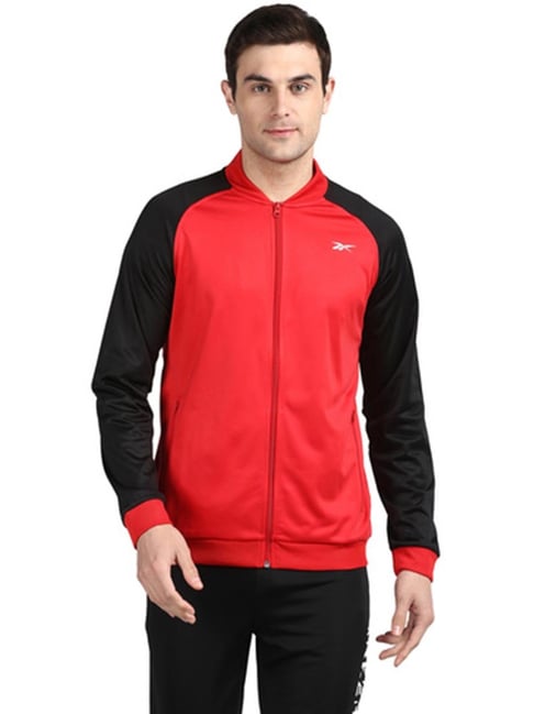 Reebok Red Regular Fit Sports Jacket-picture-34