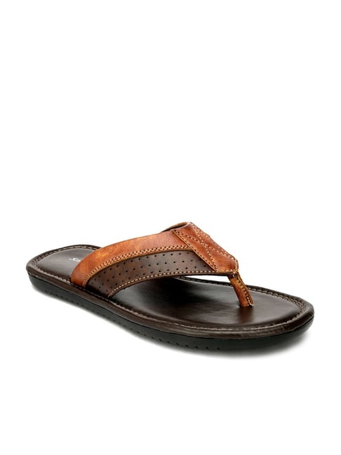 San Frissco Men s Brown Thong Sandals