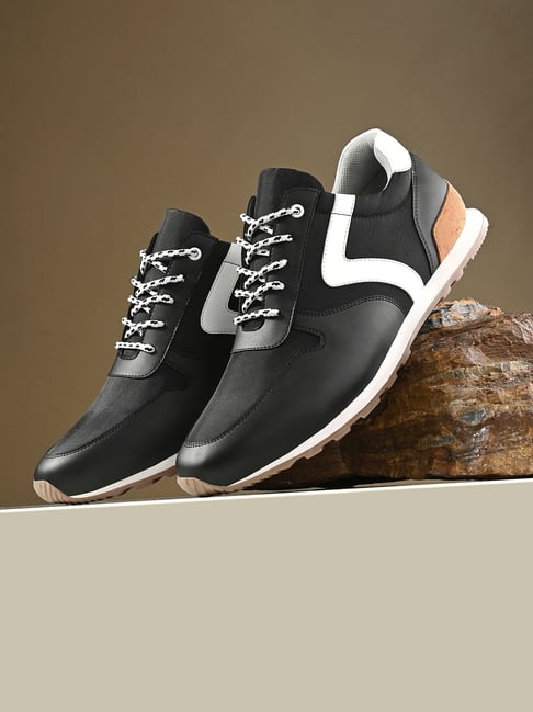 San Frissco Men's Black Casual Sneakers-picture-28