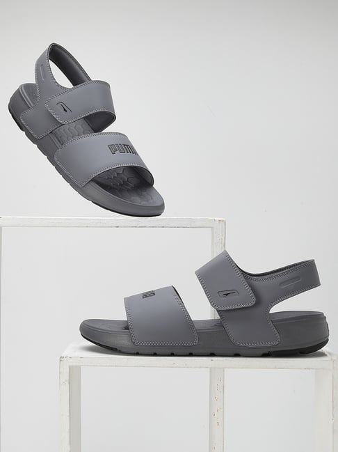 Mens sandals with online ankle strap