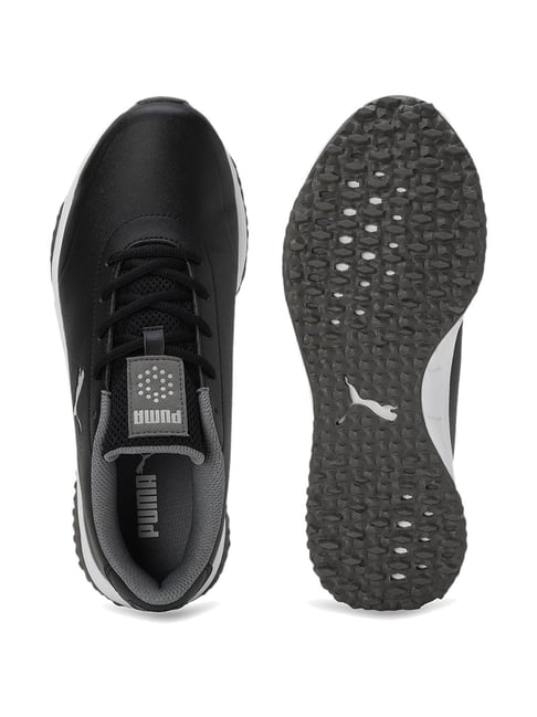 Puma Men's Fusion Tech SL Black Golf Shoes