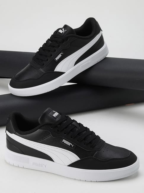 Puma Men's Court Ultra Black Casual Sneakers