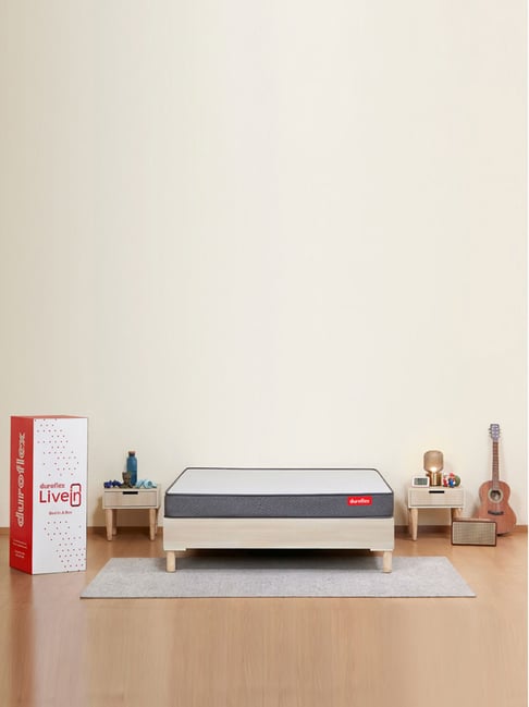 Duroflex LiveIn 2-in-1 Reversible Soft & Firm Foam Double Mattress