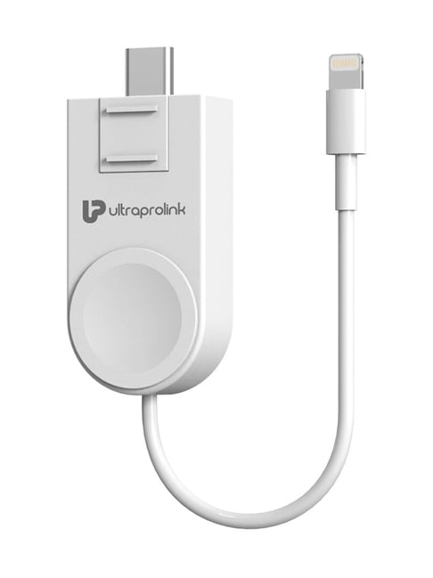 UltraProlink UM1006AW Magnetic Wireless Charger for iWatch Series 8,7,6,5,3,2,1 (2.5W) with Cable