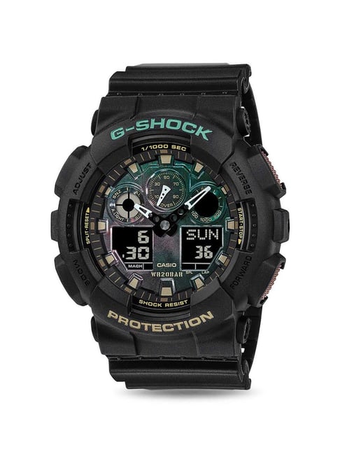 Lime green best sale g shock watch