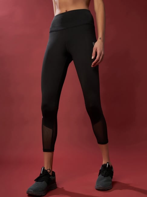 Women Seamless Capri Leggings Ripped Slit One Size Stretch Pant Basic Yoga  Black - Walmart.com