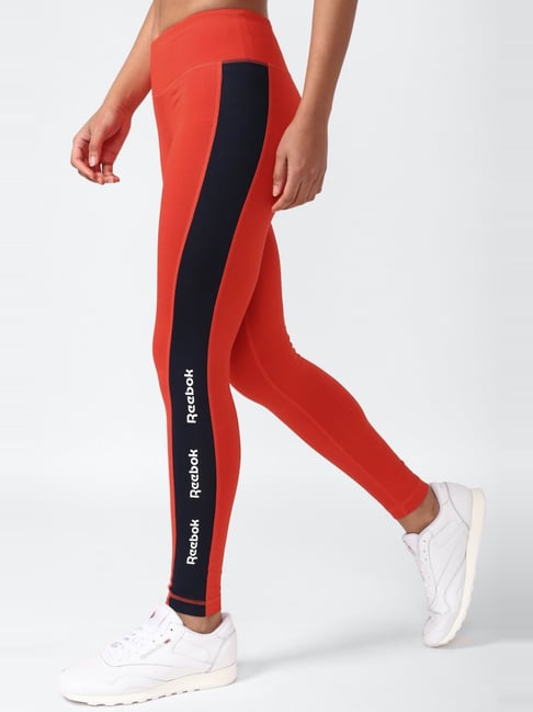 Legging reebok orange on sale