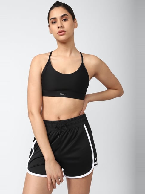 Reebok Black Padded Sports Bra