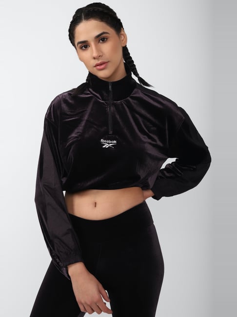 Reebok Purple Full Sleeves Sweatshirt-picture-39