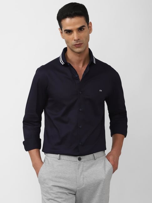 Buy online Red Cotton Formal Shirt from shirts for Men by Peter England for  ₹1269 at 2% off | 2024 Limeroad.com