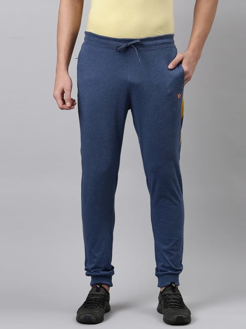 Dixcy Scott Originals Blue Cotton Regular Fit Joggers