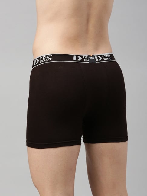 Buy Dixcy Scott Originals Brown Cotton Regular Fit Trunks for Mens Online @  Tata CLiQ