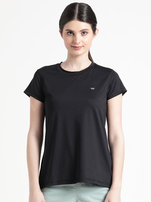Wildcraft Black Anti Odour T-Shirt