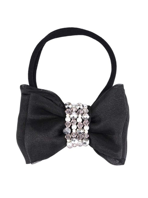 Choko Black Embellished Hair Band