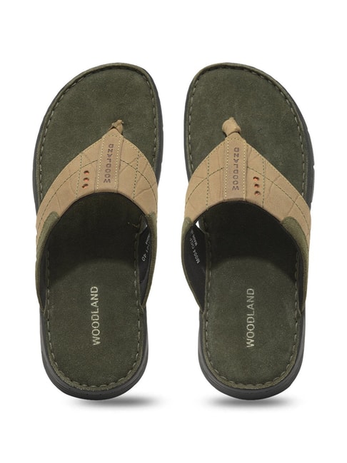 Buy Royal Cruzz Suede Olive Velcro Sandals For Men Online at Best Prices in  India - JioMart.