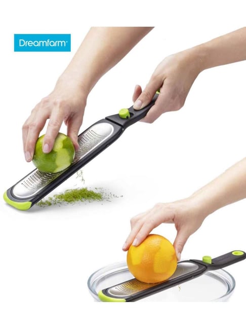Dreamfarm Green Medium Ozest Pop Clean Speed Zester