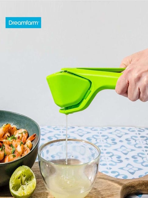 Dreamfarm Green Medium Manual Lemon Squeezer