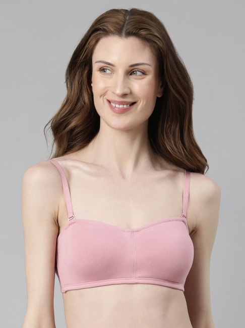 Enamor A017 Smoothening Wirefree Balconette T-Shirt Cotton Bra