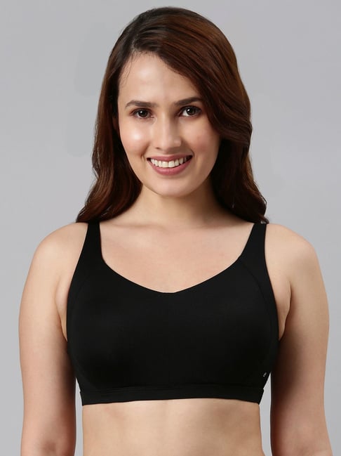 Buy Enamor Black Sports Bras for Women Online @ Tata CLiQ