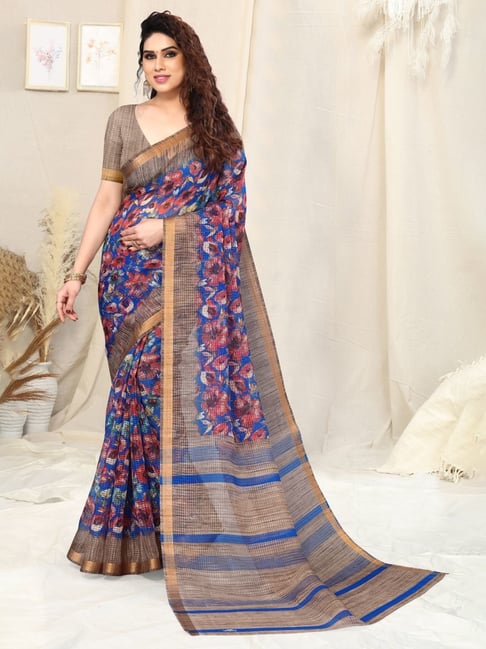 Buy New Arrival Royal Blue Colore Beautiful Saree,wedding Wear Kanchipuram  Silk Saree,banarasi Silk Saree,brids Look Saree With Weaving Work Online in  India - Etsy