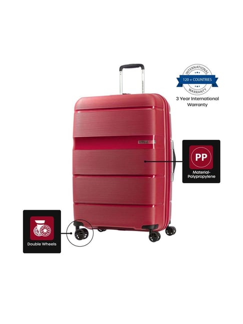 Buy American Tourister Linex Red Large Trolley Bag 54 cm Online