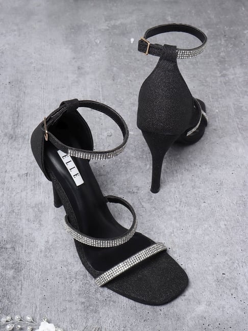 4 inch best sale strappy heels