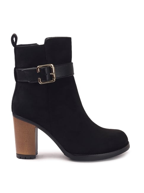 Elle Women's Black Casual Booties