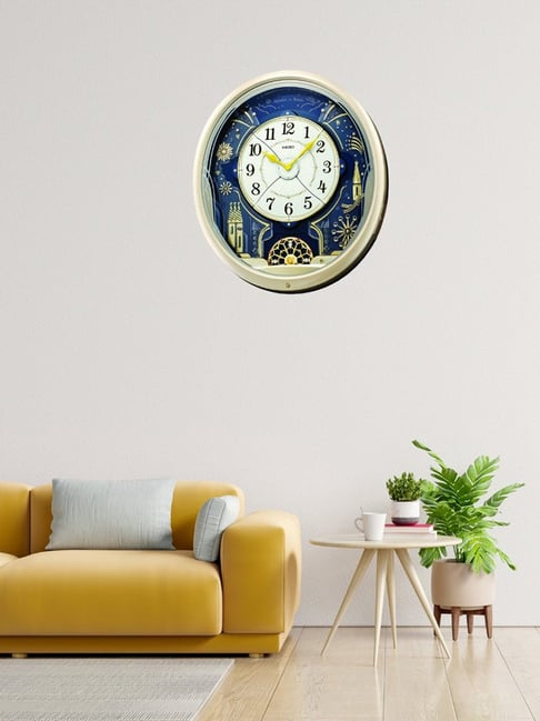 SEIKO decorative multicolor plastic wall clock-picture-29