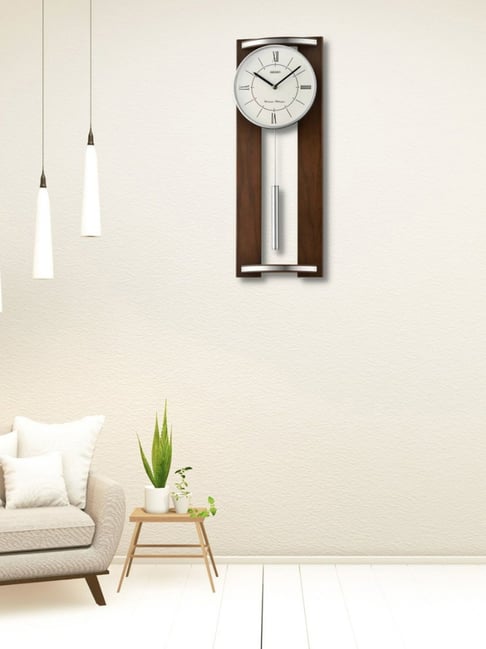 SEIKO elegant multicolor wood wall clock-image-26